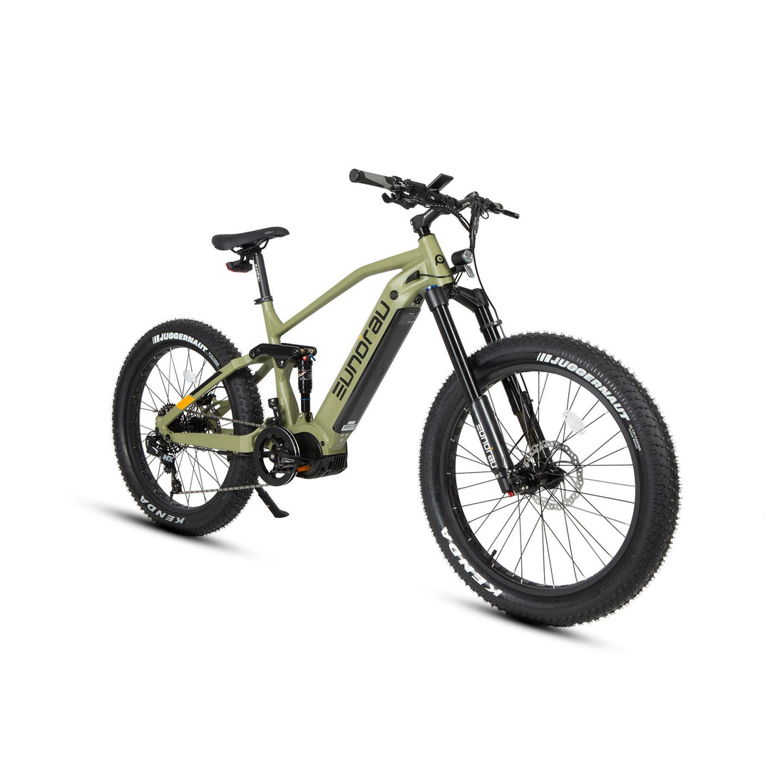 EUNORAU SPECTER-S 3.0 / Hunter X9 Hunting Fat Tire E-Bike Mountain Electric Bikes Army Green 8