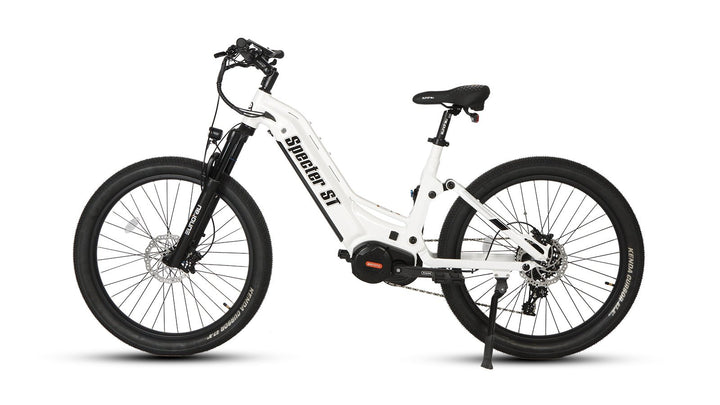 EUNORAU SPECTER-ST 2.0 1000W Mid-Drive Full Suspension MTB Step-Through EBike Mountain Electric Bikes Black 7