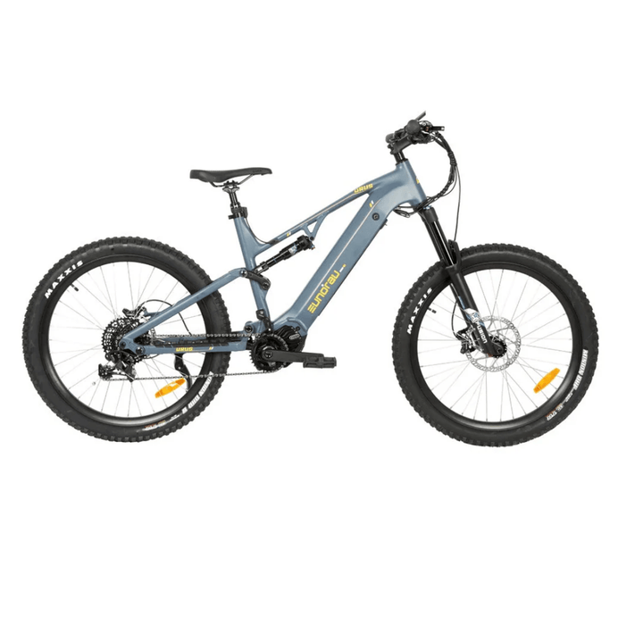 EUNORAU URUS 500W Mid Drive Full Suspension eMBT EBike Mountain Electric Bikes Navy 3