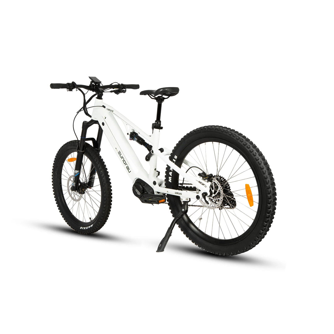 EUNORAU URUS 500W Mid Drive Full Suspension eMBT EBike Mountain Electric Bikes Amethyst 11