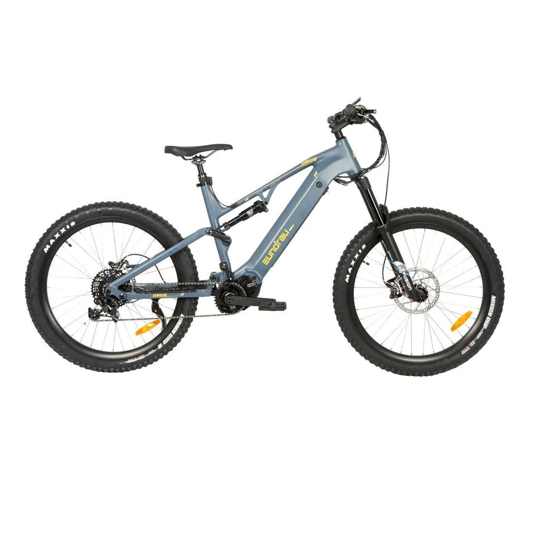 EUNORAU URUS 500W Mid Drive Full Suspension eMBT EBike Mountain Electric Bikes Amethyst 6