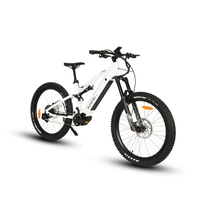 EUNORAU URUS 500W Mid Drive Full Suspension eMBT EBike Mountain Electric Bikes Amethyst 12