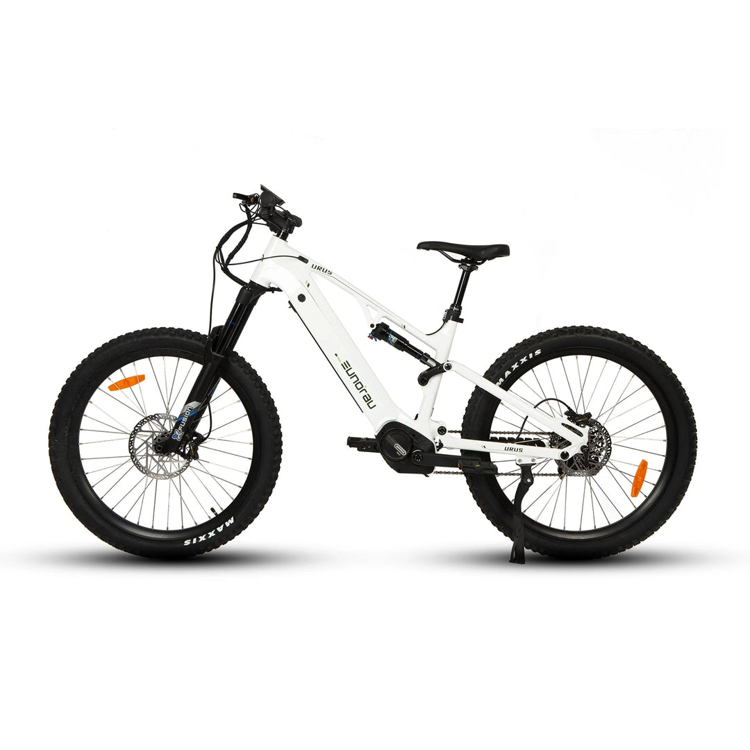 EUNORAU URUS 500W Mid Drive Full Suspension eMBT EBike Mountain Electric Bikes Amethyst 10
