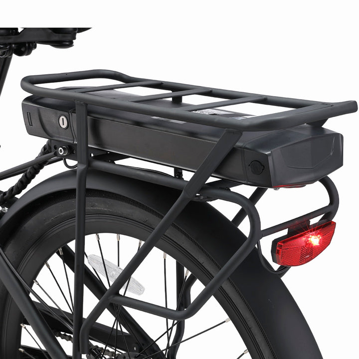 EVRY journey 500W Commuter Hybrid Bike Commuter Electric Bikes Black 5