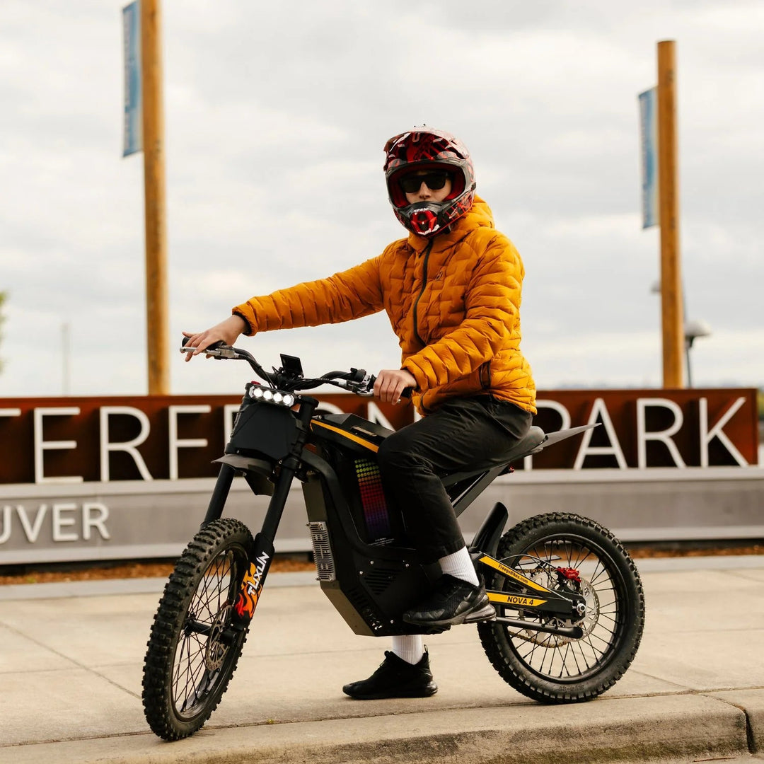 Freego Nova 4 Mid-Drive Electric Dirt Bike Freego Dirt E-Bike Free 2-year 9