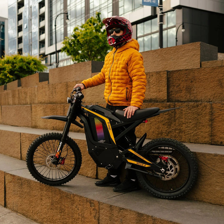 Freego Nova 4 Mid-Drive Electric Dirt Bike Freego Dirt E-Bike Free 2-year 12