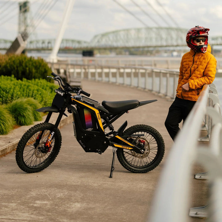 Freego Nova 4 Mid-Drive Electric Dirt Bike Freego Dirt E-Bike Free 2-year 6