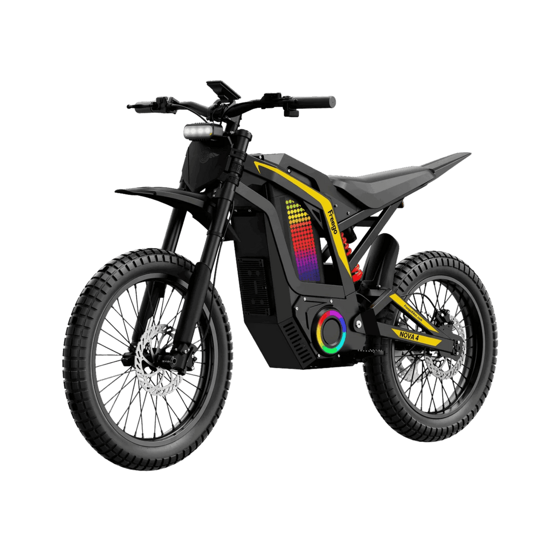 Freego Nova 4 Mid-Drive Electric Dirt Bike Freego Dirt E-Bike Free 2-year 1