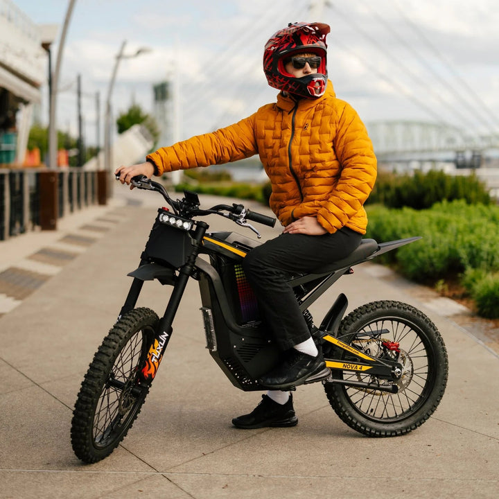 Freego Nova 4 Mid-Drive Electric Dirt Bike Freego Dirt E-Bike Free 2-year 10