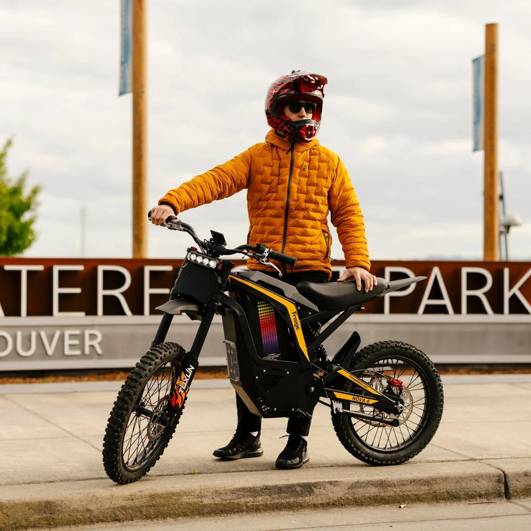 Freego Nova 4 Mid-Drive Electric Dirt Bike Freego Dirt E-Bike Free 2-year 7