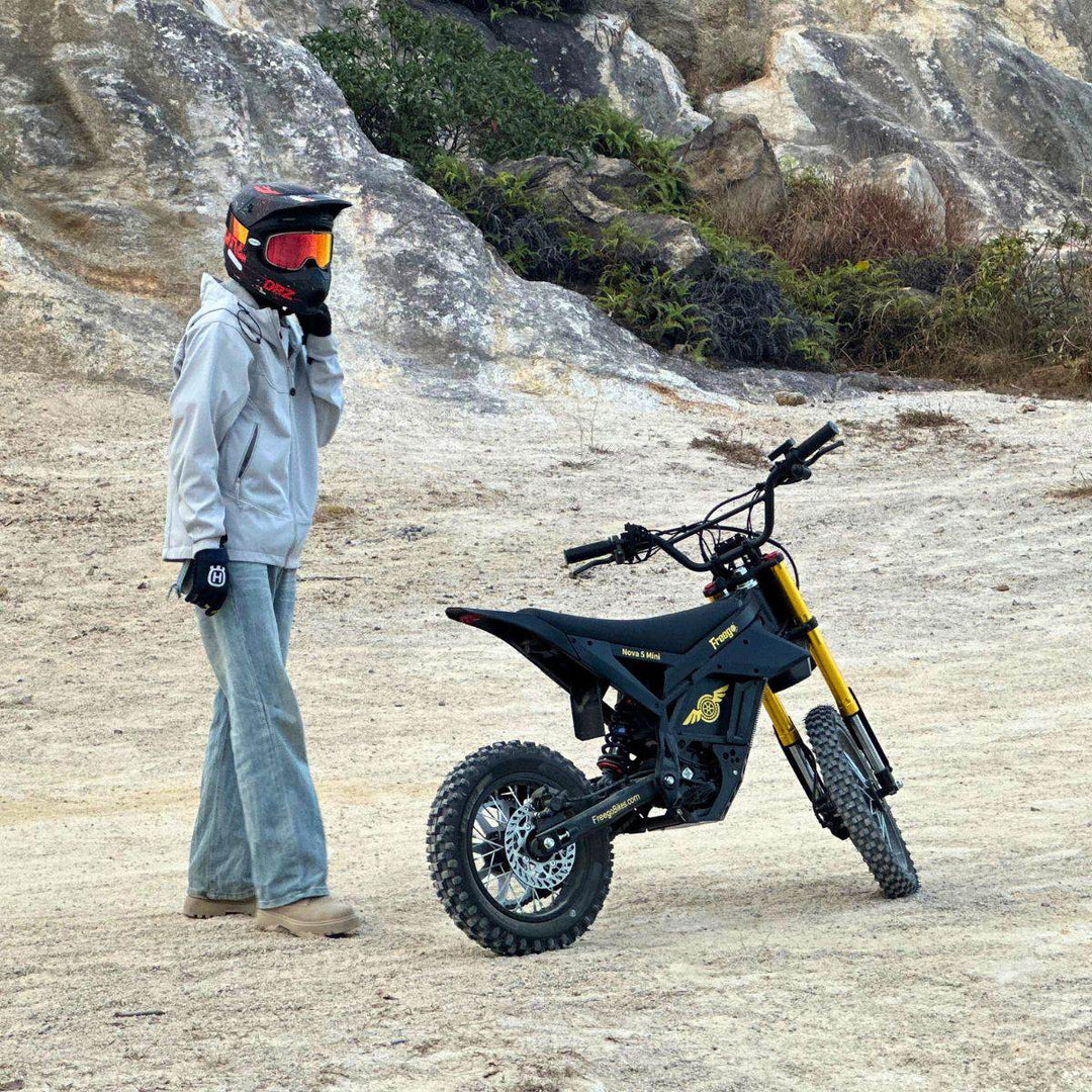 Freego Nova 5 Mini Ebike for Teens and Adults Freego Dirt E-Bike 5-year 12