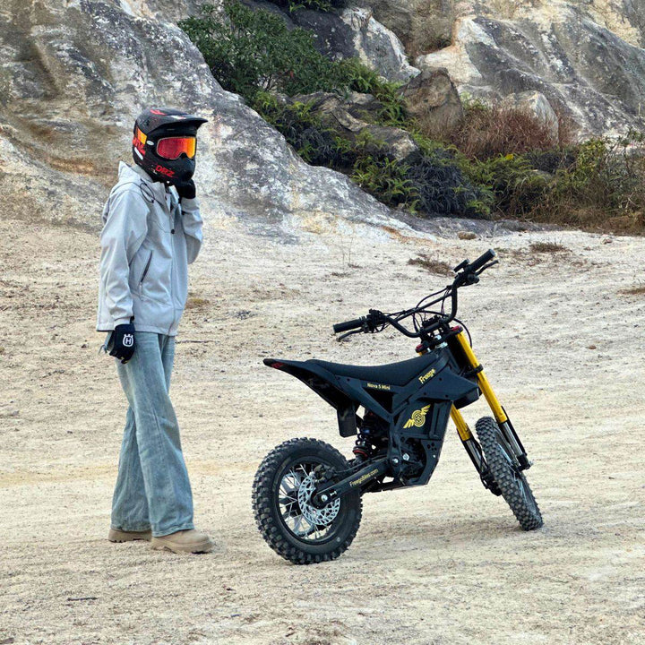 Freego Nova 5 Mini Ebike for Teens and Adults Freego Dirt E-Bike 5-year 12