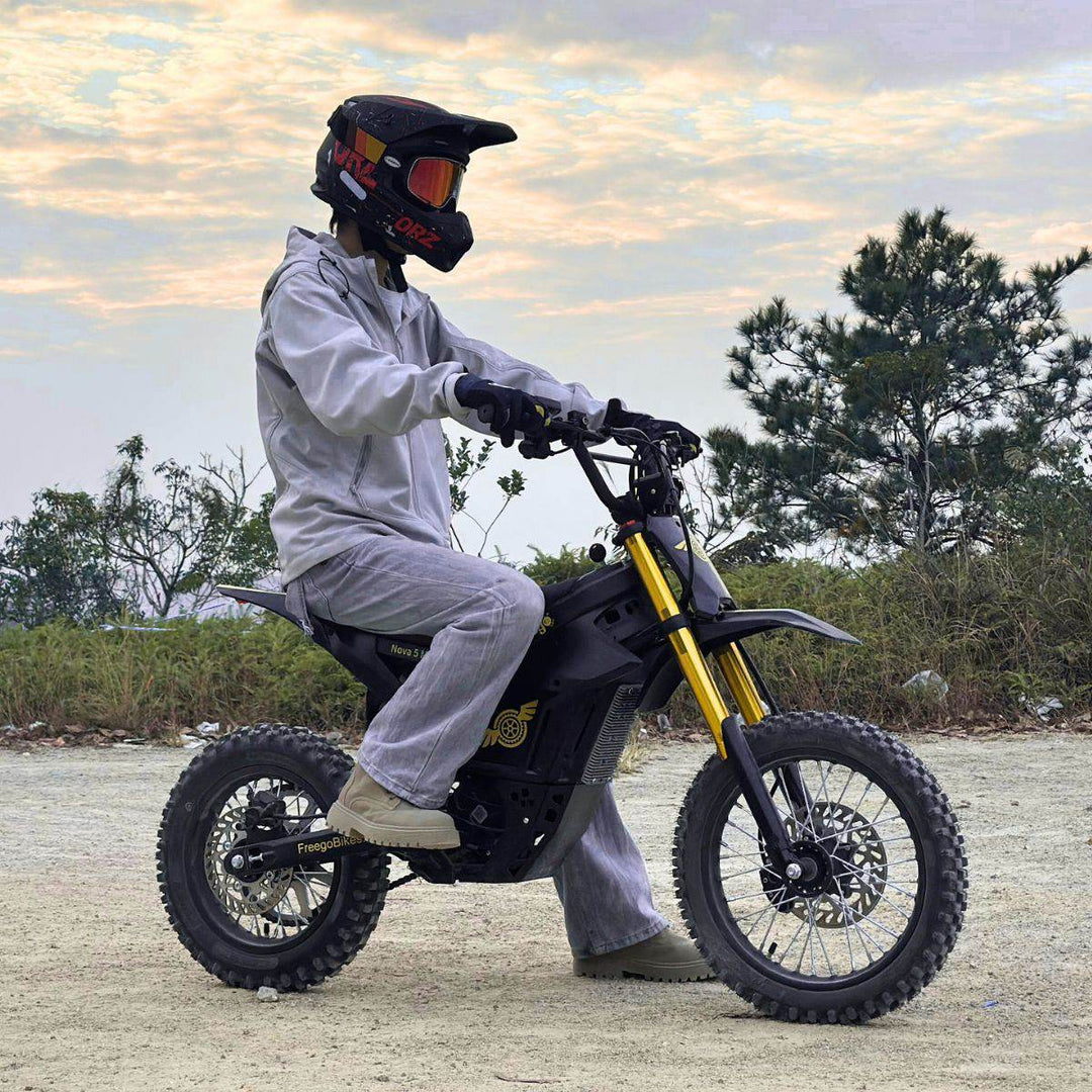 Freego Nova 5 Mini Ebike for Teens and Adults Freego Dirt E-Bike 5-year 13