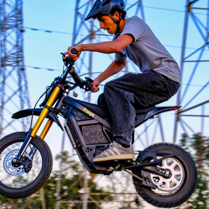 Freego Nova 5 Mini Ebike for Teens and Adults Freego Dirt E-Bike 5-year 18
