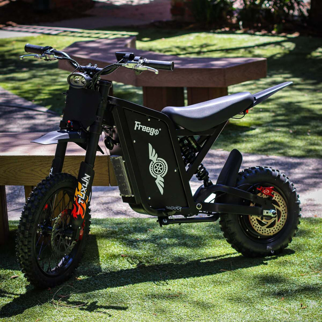 Freego X0 Electric Mini Bike for Teens and Adults Freego Dirt E-Bike Free 2-Year 22
