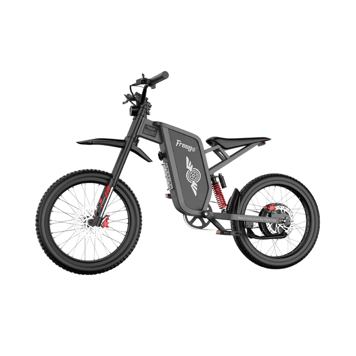 Freego X1 Series Agile All-Terrain Electric Dirt Bikes with Pedals Freego Dirt E-Bike X1 Standard 3