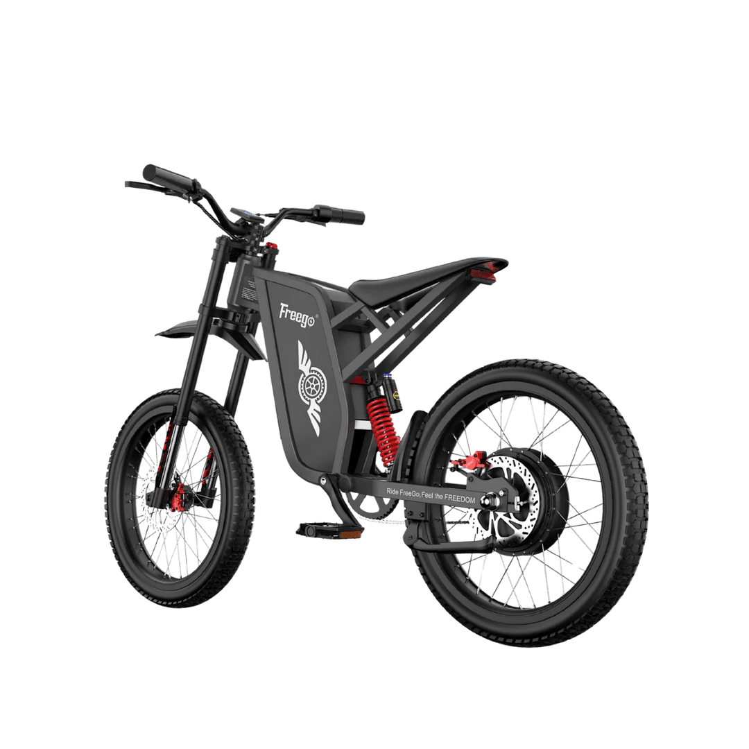 Freego X1 Series Agile All-Terrain Electric Dirt Bikes with Pedals Freego Dirt E-Bike X1 Standard 2