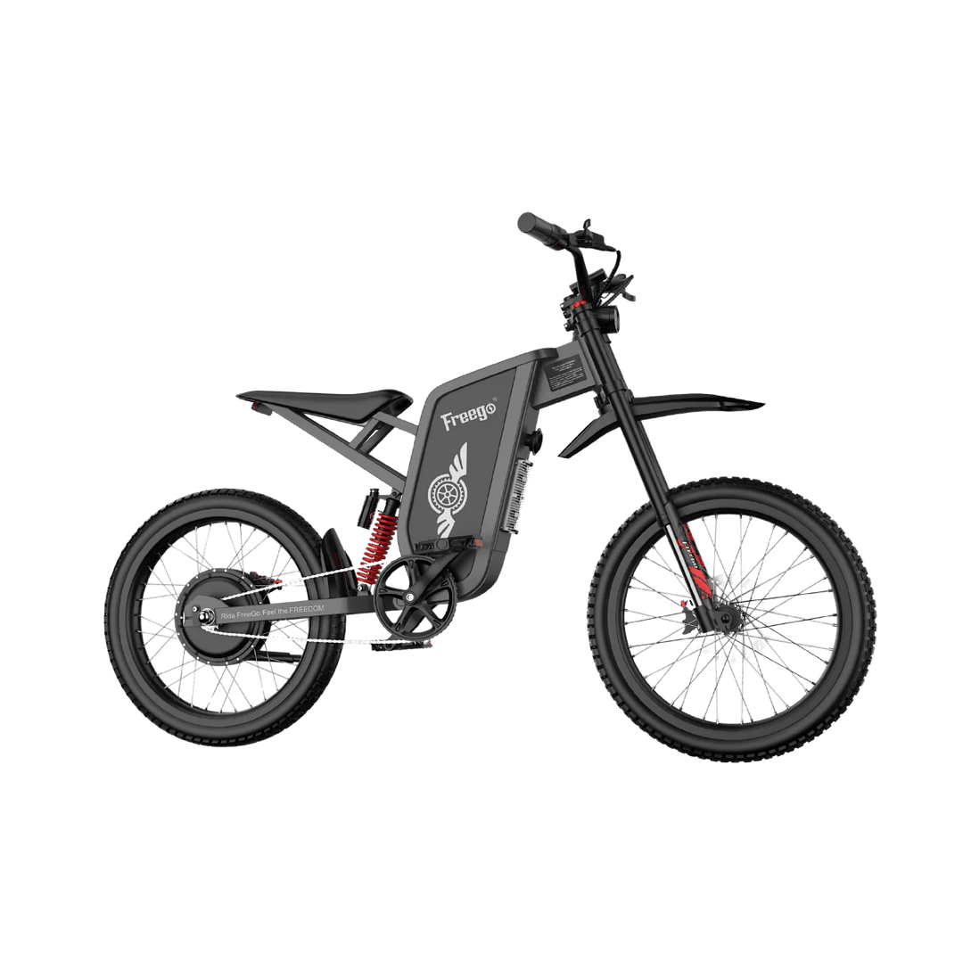 Freego X1 Series Agile All-Terrain Electric Dirt Bikes with Pedals Freego Dirt E-Bike X1 Standard 4