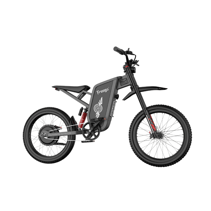 Freego X1 Series Agile All-Terrain Electric Dirt Bikes with Pedals Freego Dirt E-Bike X1 Standard 4