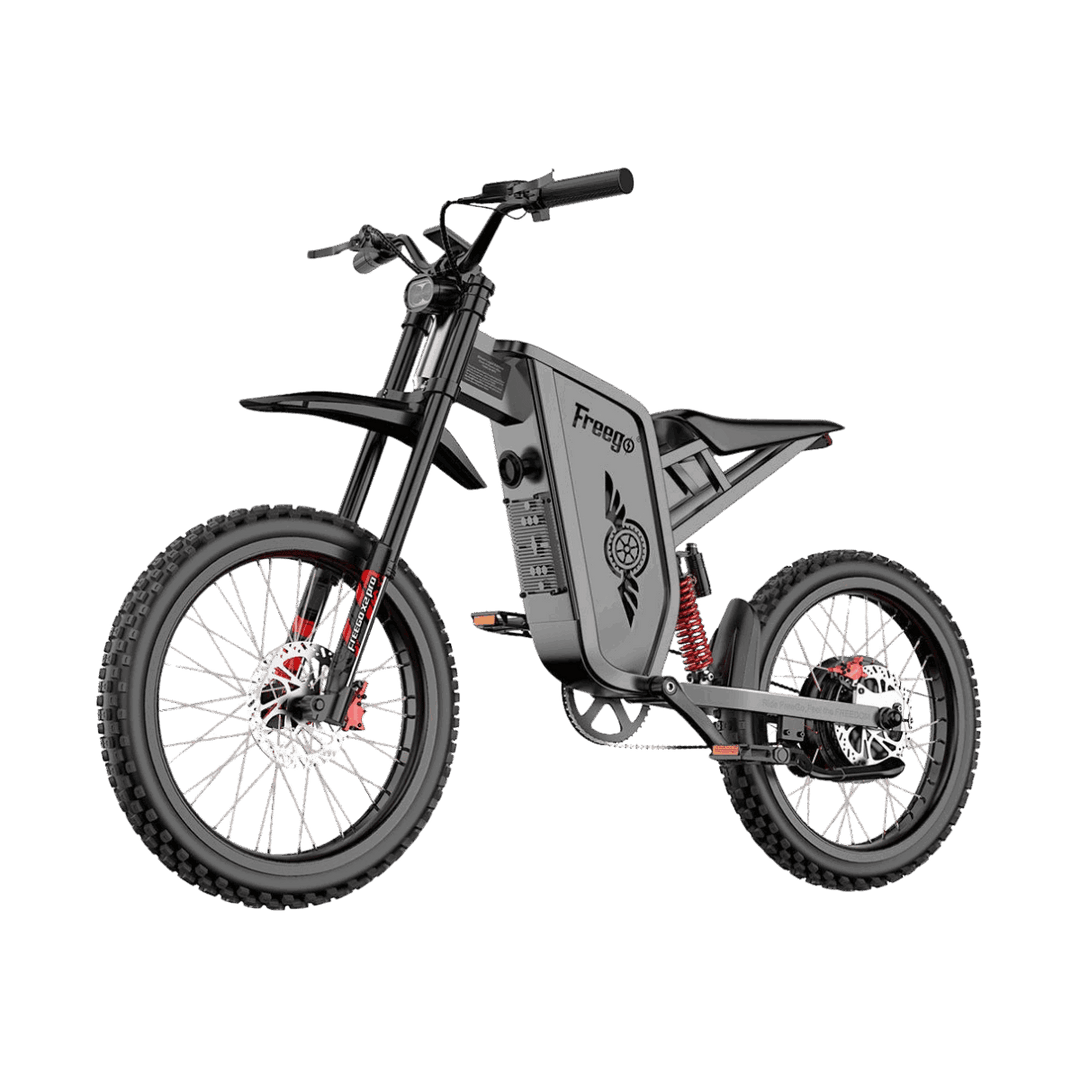Freego X2 Pro All-Terrain Dirt eBike Freego Dirt E-Bike Dark Gray 1