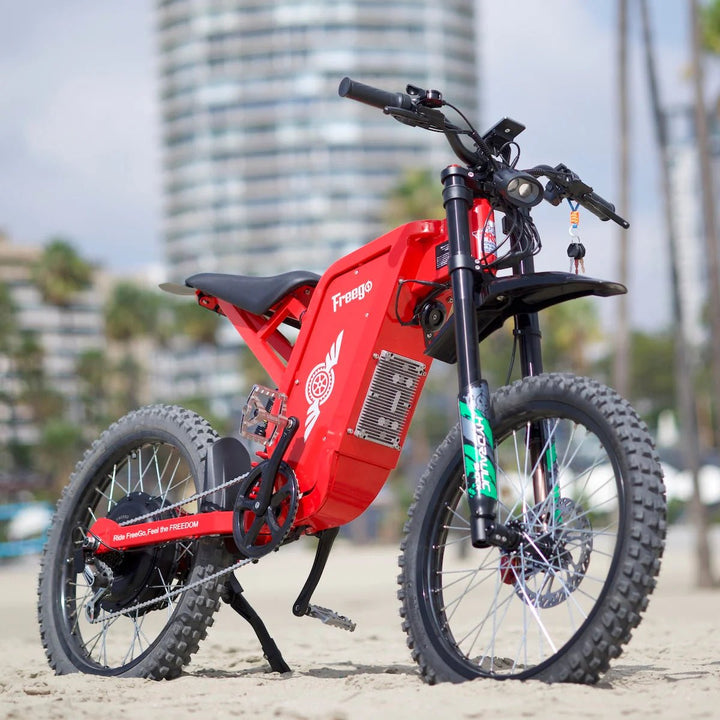Freego X2 Pro All-Terrain Dirt eBike Freego Dirt E-Bike Blue Limited 5