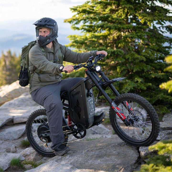 Freego X2 Pro All-Terrain Dirt eBike Freego Dirt E-Bike Red Limited 11