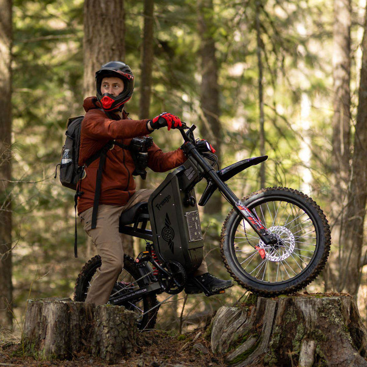 Freego X2 Pro All-Terrain Dirt eBike Freego Dirt E-Bike Red Limited 21