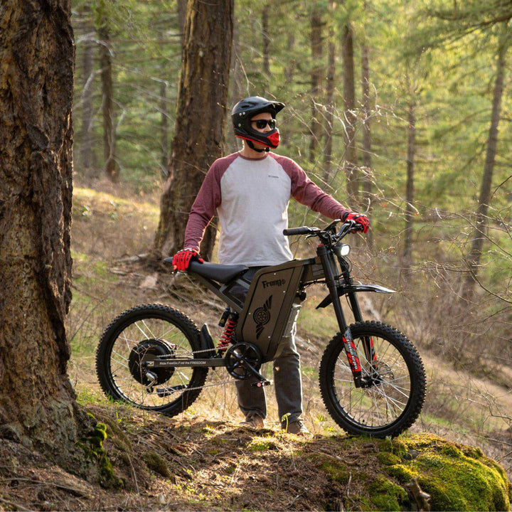 Freego X2 Pro All-Terrain Dirt eBike Freego Dirt E-Bike Red Limited 17