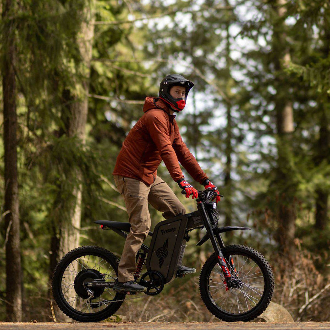 Freego X2 Pro All-Terrain Dirt eBike Freego Dirt E-Bike Red Limited 10