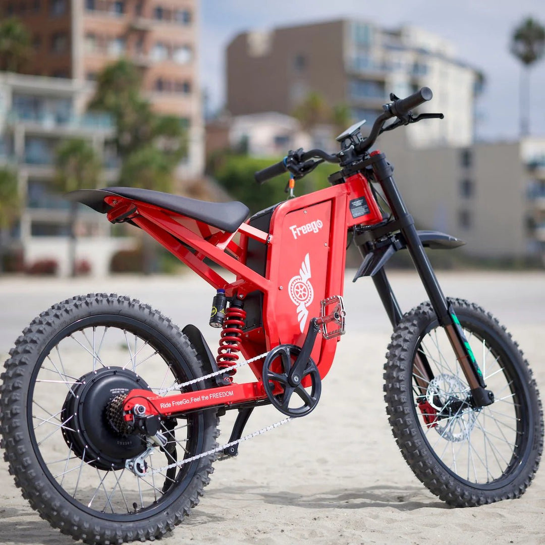 Freego X2 Pro All-Terrain Dirt eBike Freego Dirt E-Bike Blue Limited 4