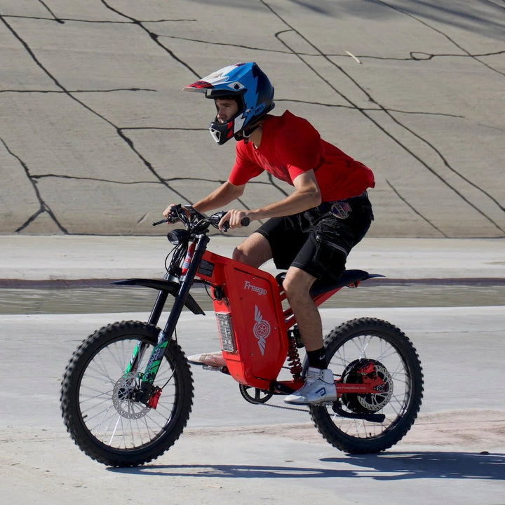 Freego X2 Pro All-Terrain Dirt eBike Freego Dirt E-Bike Red Limited 25