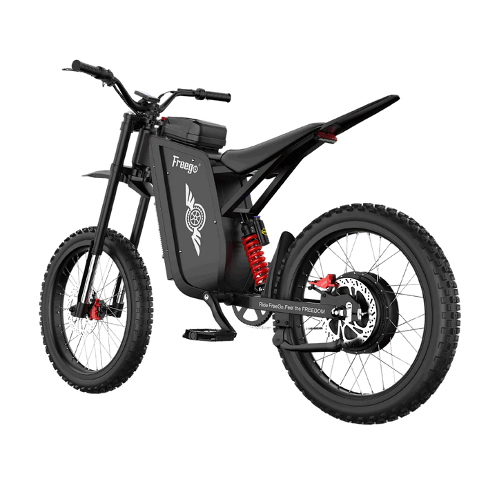 Freego X3 All-Terrain Electric Dirt Bike with Pedals