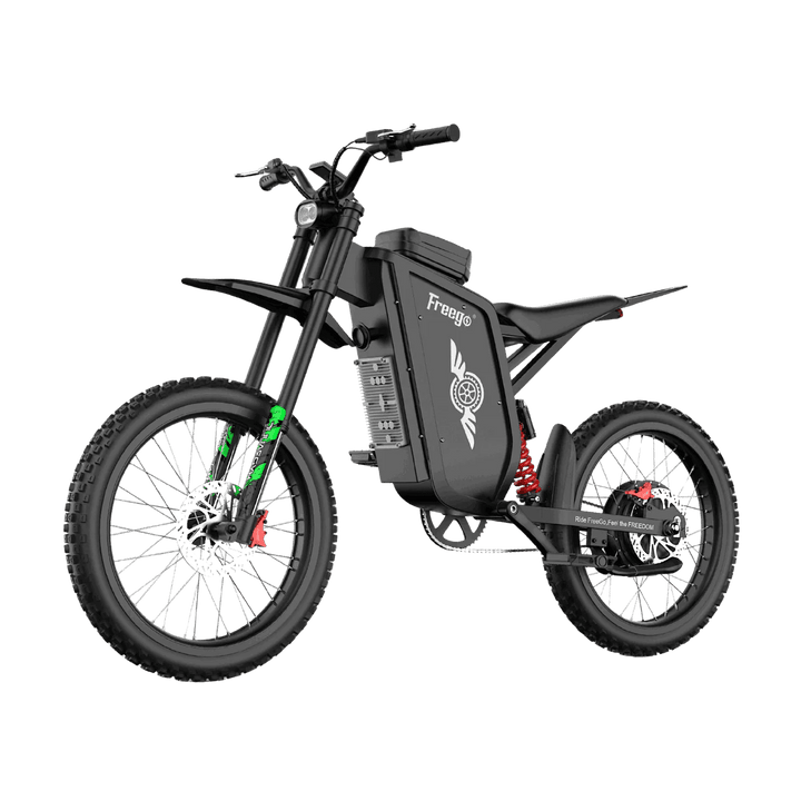 Freego X3 All-Terrain Electric Dirt Bike with Pedals Freego Dirt E-Bike Free 2-year 5