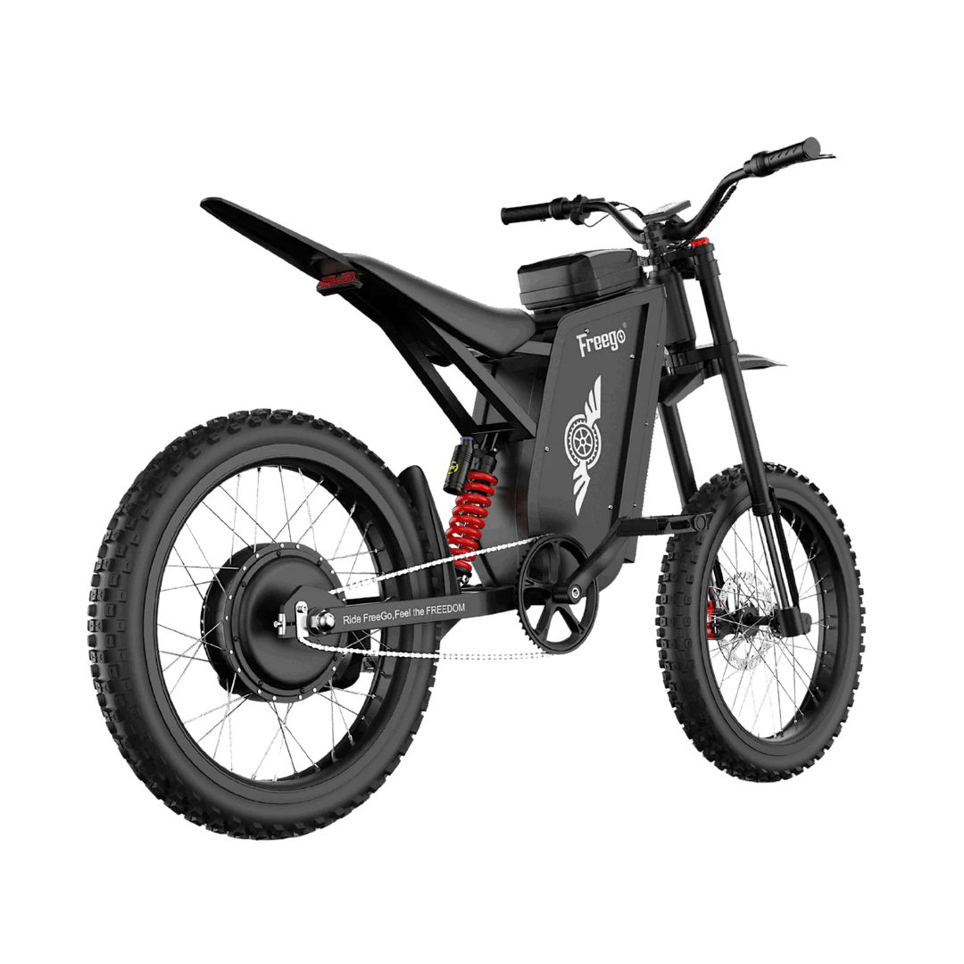 Freego X3 All-Terrain Electric Dirt Bike with Pedals Freego Dirt E-Bike Free 2-year 4