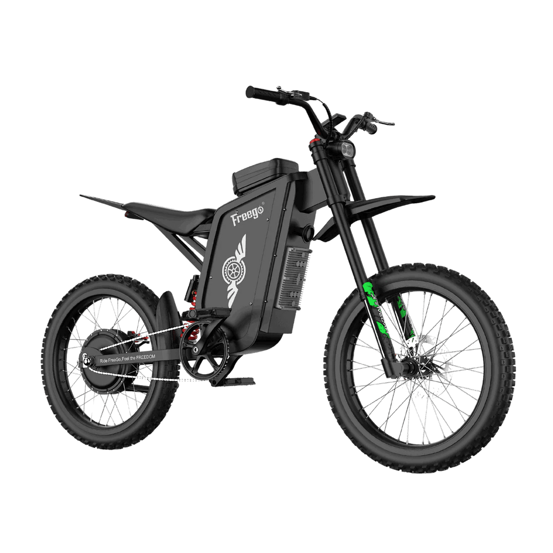 Freego X3 All-Terrain Electric Dirt Bike with Pedals Freego Dirt E-Bike Free 2-year 1