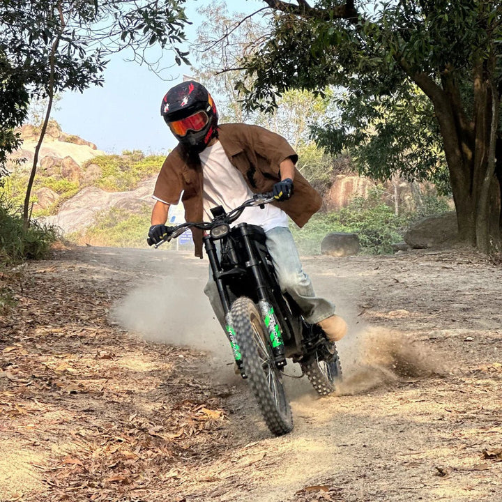 Freego X3 All-Terrain Electric Dirt Bike with Pedals Freego Dirt E-Bike Free 2-year 14