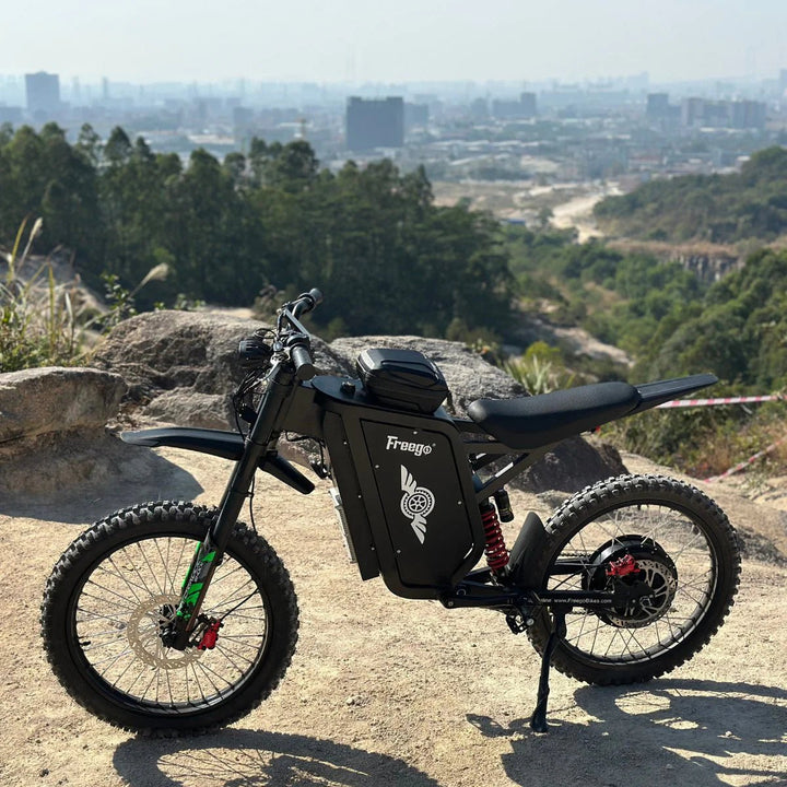 Freego X3 All-Terrain Electric Dirt Bike with Pedals Freego Dirt E-Bike Free 2-year 9