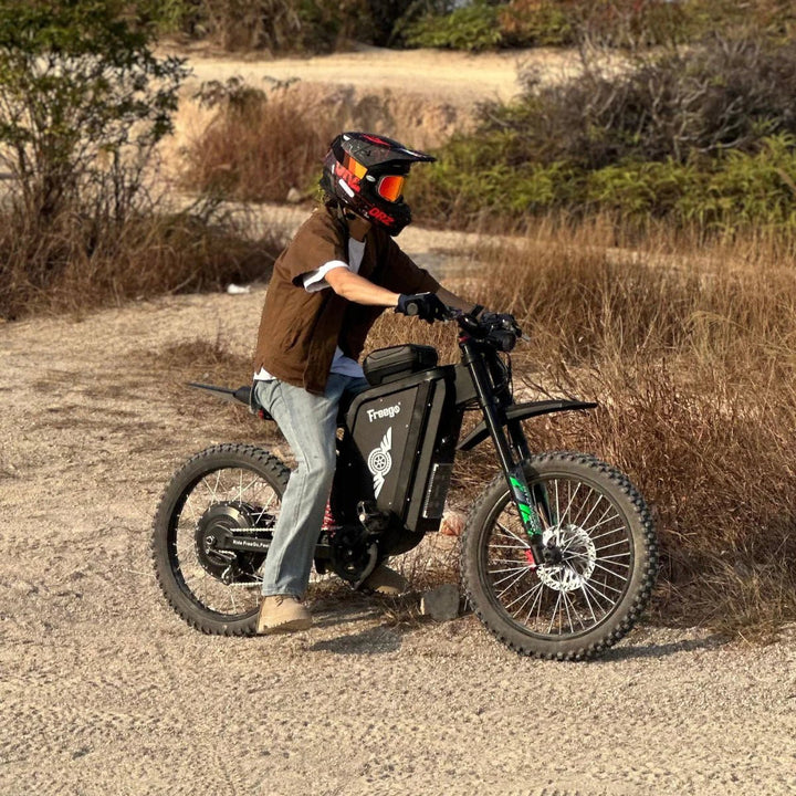 Freego X3 All-Terrain Electric Dirt Bike with Pedals Freego Dirt E-Bike Free 2-year 12