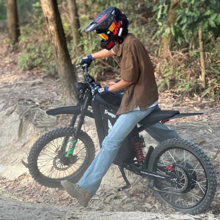 Freego X3 All-Terrain Electric Dirt Bike with Pedals Freego Dirt E-Bike Free 2-year 7