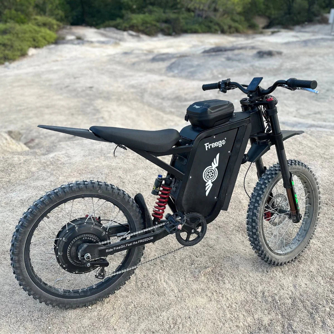 Freego X3 All-Terrain Electric Dirt Bike with Pedals Freego Dirt E-Bike Free 2-year 8