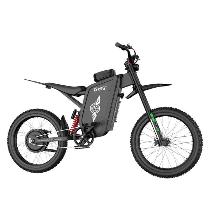 Freego X3 All-Terrain Electric Dirt Bike with Pedals Freego Dirt E-Bike Free 2-year 3