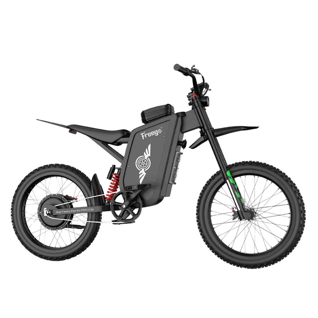 Freego X3 All-Terrain Electric Dirt Bike with Pedals