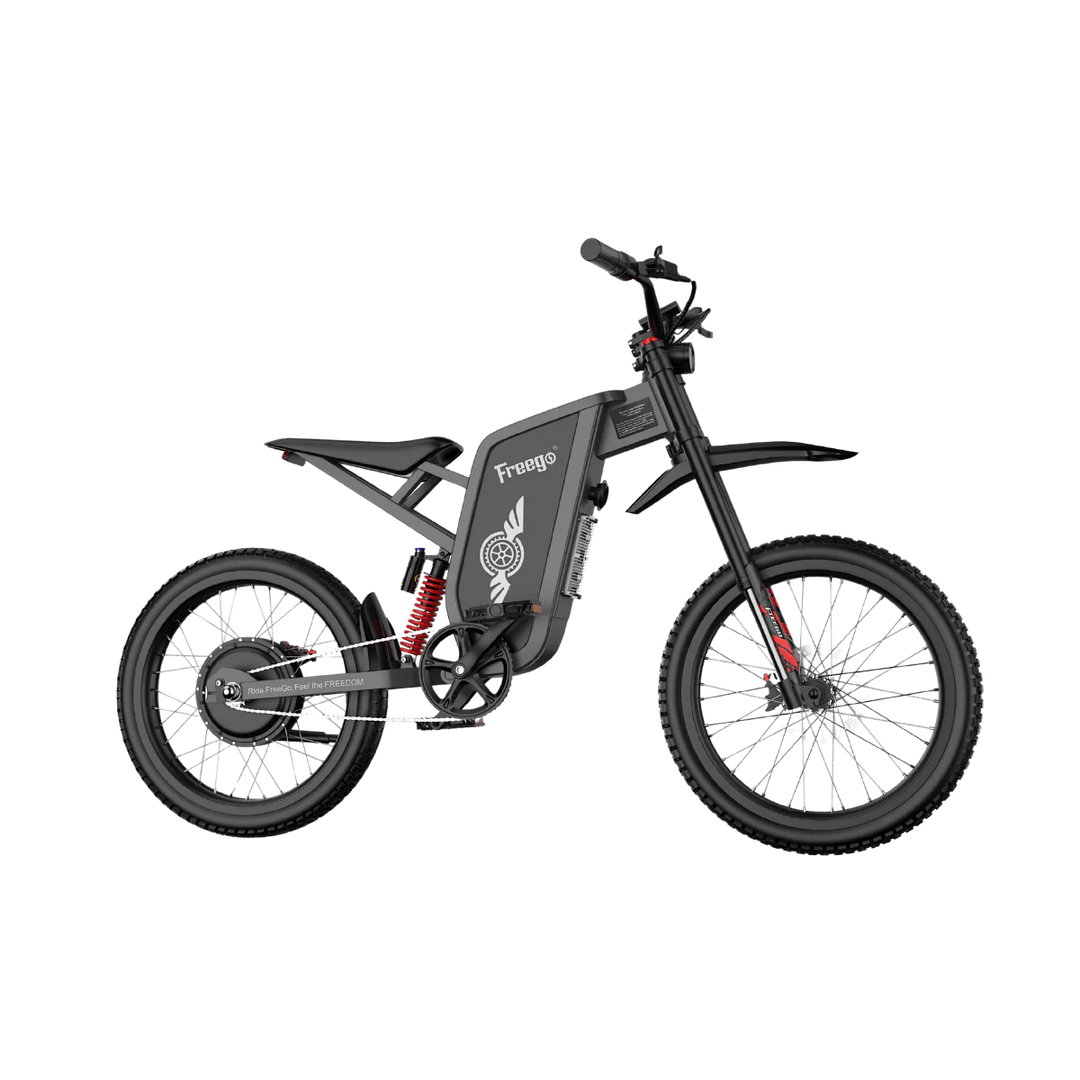 Freego X1 Series Agile All-Terrain Electric Dirt Bikes with Pedals