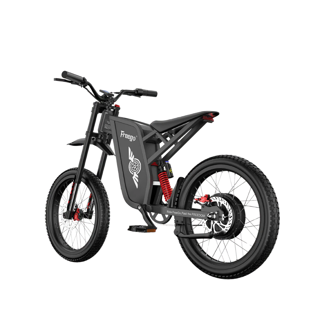 Freego X1 Series Agile All-Terrain Electric Dirt Bikes with Pedals