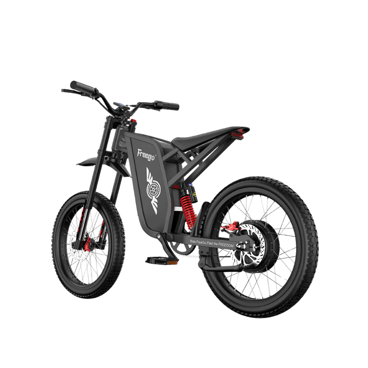 Freego X1 Series Agile All-Terrain Electric Dirt Bikes with Pedals