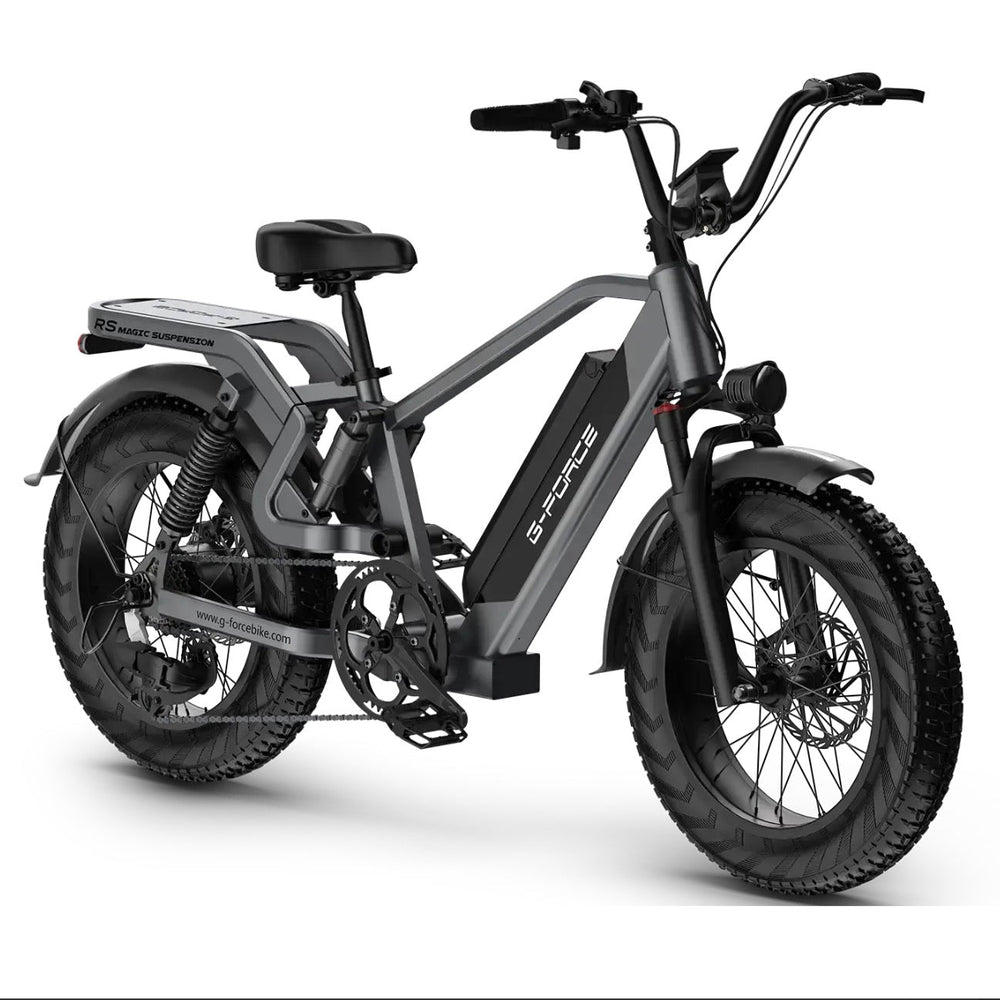 G-FORCE RS Premium All-Terrain Fat Tire E-Bike G-Force All-Terrain Electric Bikes 48V 15.6Ah (748Wh) 45-60Miles 2