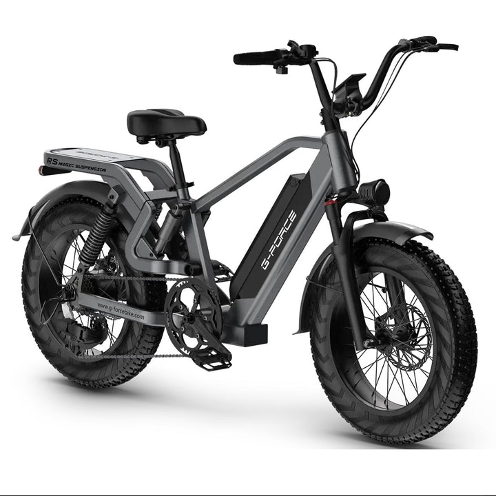 G-FORCE RS Premium All-Terrain Fat Tire E-Bike G-Force All-Terrain Electric Bikes 48V 15.6Ah (748Wh) 45-60Miles 2