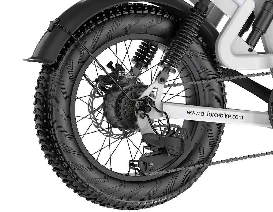 G-FORCE RS ST All-Terrain Fat Tire Electric Bike G-Force All-Terrain Electric Bikes 48V 15.6Ah (748Wh) 45-60Miles 3