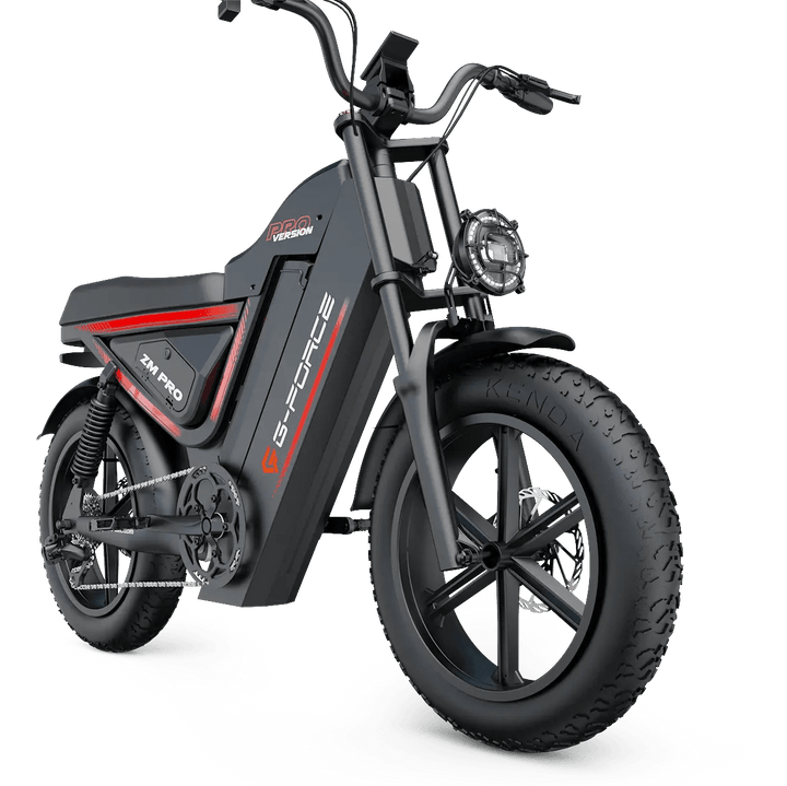 G-FORCE ZM PRO 1500W Full Suspension Fat Tire Electric Bikes 3