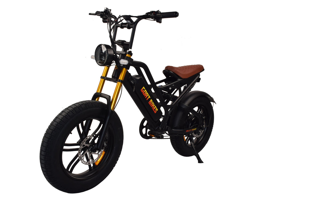 Goat Power Billy Goat V3 Electric Bike 3000W 50MPH Moped Style Ebike Moped-Style Electric Bikes ORIGINAL GRADIENT - PEDALS 4